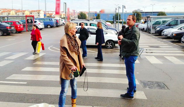 Prosvjed solidarnosti ipsred Interšpara. Ante Rubeša