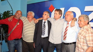 Slavlje izborne pobjede u stozeru HDZ-a, Foto: Mladen Malik