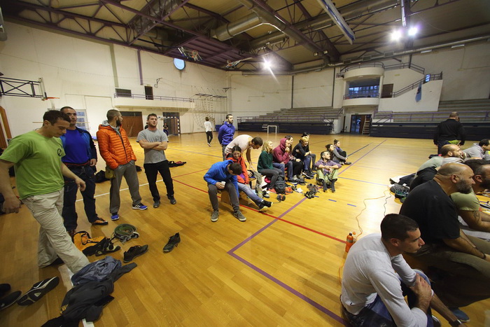 Bibinje: Županijsko natjecanje u sportskom penjanju na umjetnoj stijeni. Foto: Leo Banić
