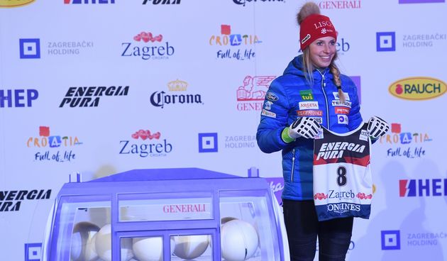 Izvlačenje startnih brojeva za žensku slalomsku utrku Snow Queen Trophy 2018