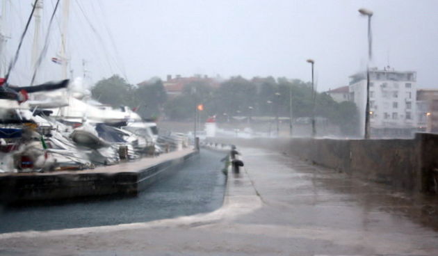 Subotnji potop u Zadru, Foto: Mladen Malik