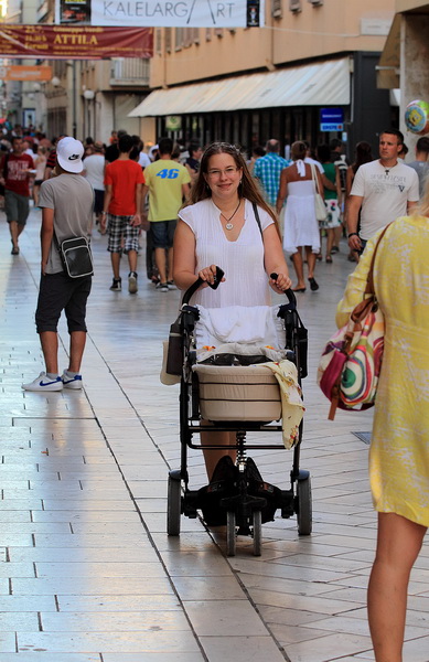 Skitnja gradom 22. srpnja 2013.  Foto: Roberto Lerga