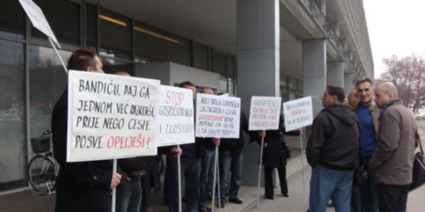 zagrebačke ceste, prosvjed, foto: mediaservis.hr