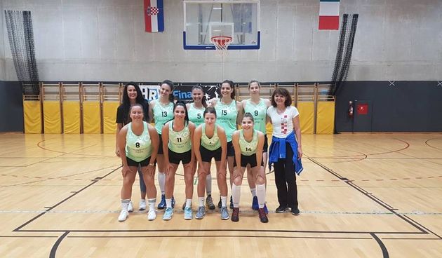 Košarkašice zadarskog Svečilišta prvakinje Hrvatske