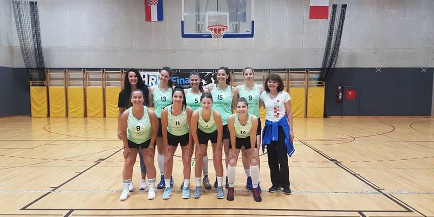 Košarkašice zadarskog Svečilišta prvakinje Hrvatske