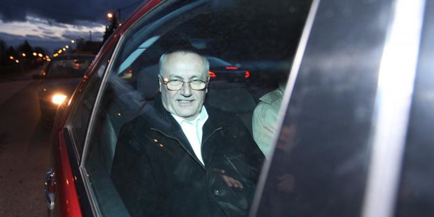 03.01.2014., Zagreb – Josip Perkovic izlazi iz istraznog zatvora u Remetincu. Photo: Zeljko Lukunic/PIXSELL 03.01.2014., Zagreb – Josip Perkovic izlazi iz istraznog zatvora u Remetincu. Photo: Zeljko Lukunic/PIXSELL