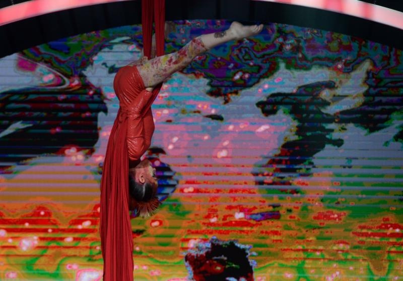 Četvrta polufinalna emisija Supertalent show-a Nove TV na Zagrebačkom velesajmu. Photo: Marko Lukunić/PIXSELL Četvrta polufinalna emisija Supertalent show-a Nove TV na Zagrebačkom velesajmu. Photo: Marko Lukunić/PIXSELL