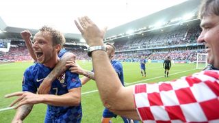 Stadion Geoffroy-Guichard, Saint-Etienne, UEFA EURO 2016., 2. kolo, skupina D, Česka – Hrvatska. Photo: PIXSELL Stadion Geoffroy-Guichard, Saint-Etienne, UEFA EURO 2016., 2. kolo, skupina D, Česka – Hrvatska. Photo: PIXSELL