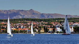 Zadarska Koka 2016. gledana s mora. Foto: Leonard Kvarantan Zadarska Koka 2016. gledana s mora. Foto: Leonard Kvarantan