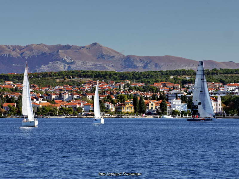 Zadarska Koka 2016. gledana s mora. Foto: Leonard Kvarantan Zadarska Koka 2016. gledana s mora. Foto: Leonard Kvarantan
