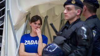 A-1 liga za prvaka, 4. kolo: KK Zadar – GKK Šibenik 101-64, Foto: Kristijan Orlić A-1 liga za prvaka, 4. kolo: KK Zadar – GKK Šibenik 101-64, Foto: Kristijan Orlić