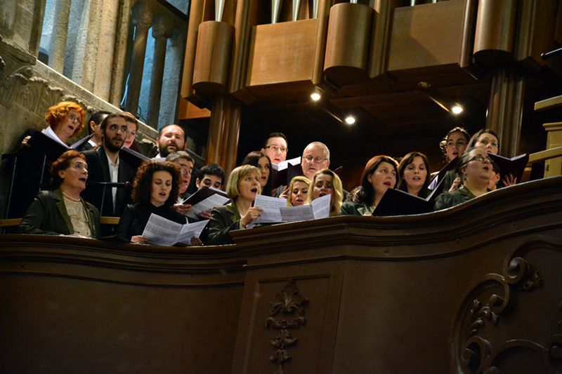 Obljetnički koncert HPGD Zoranić u katedrali, foto: I. Perinčić