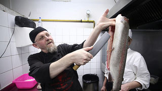 Dan pastrve u restoranu Kornat (foto:Saša Čuka)