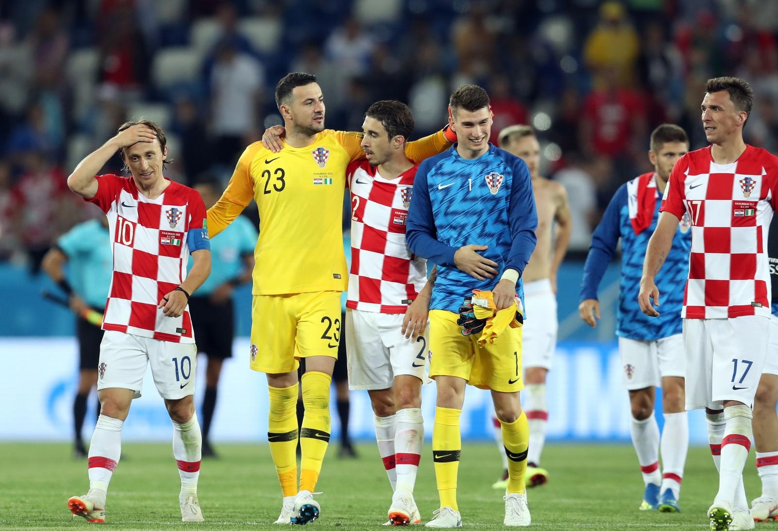 SP 2018: Slavlje hrvatskih reprezentativaca nakon pobjede nad Nigerijom SP 2018: Slavlje hrvatskih reprezentativaca nakon pobjede nad Nigerijom
