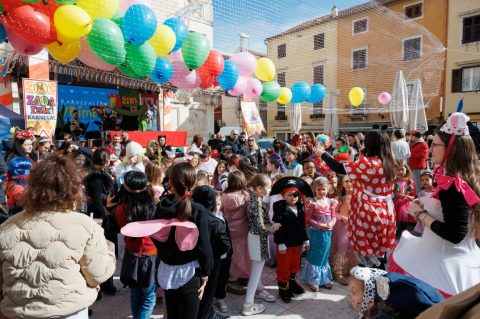 57 Dječji karneval 15.2.2026, Foto Bojan Bogdanić