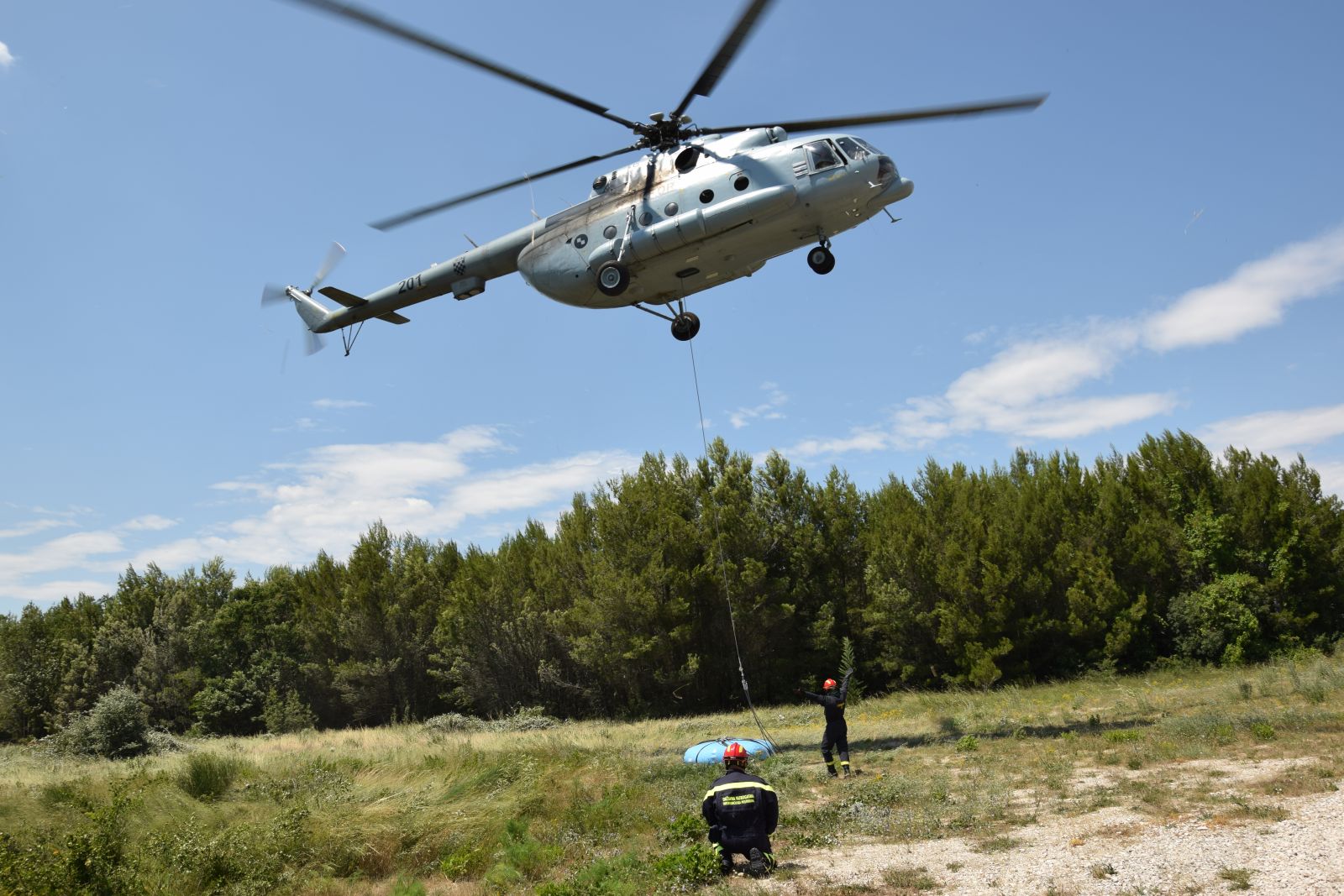 Pripreme za PP sezonu u zrakoplovnoj bazi zemunik
