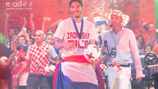 Veličanstven doček četvorice zadarskih Vatrenih Veličanstven doček četvorice zadarskih Vatrenih