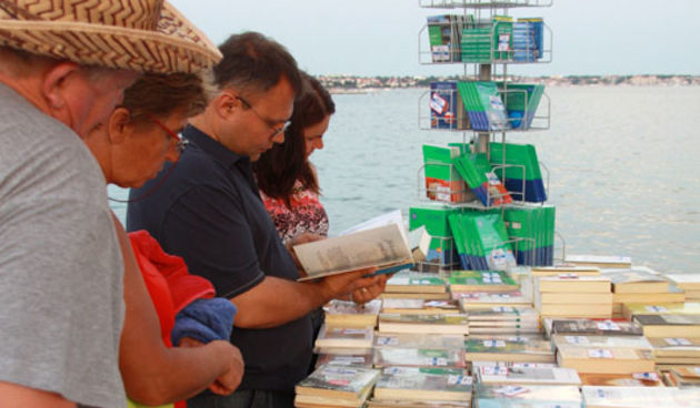 Brod kulture uplovio u Sv. Filip i Jakov, foto: L. Juravic