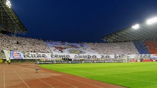 Stadion Poljud, Split – Uzvratna utakmica doigravanja za Europsku ligu, HNK Hajduk – FC Slovan Liberec 0-1. Photo: PIXSELL