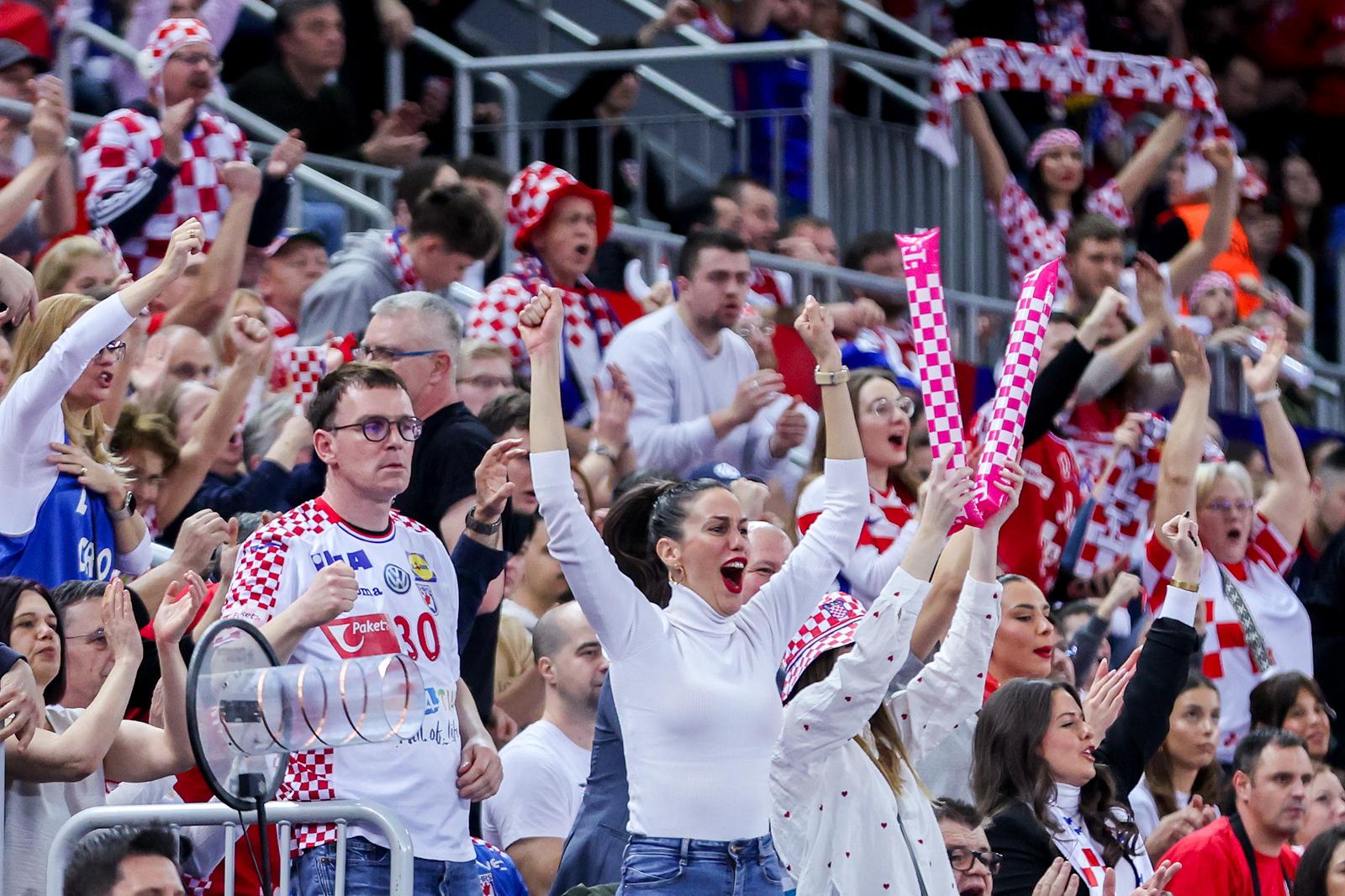 Navijači na IHF Svjetskom rukometnom prvenstvu 2025.