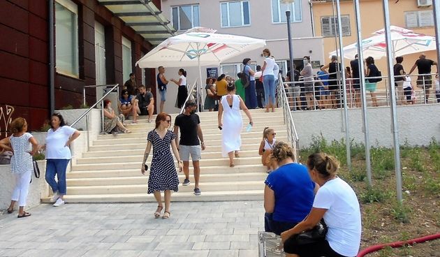 Biograd, cijepljenje