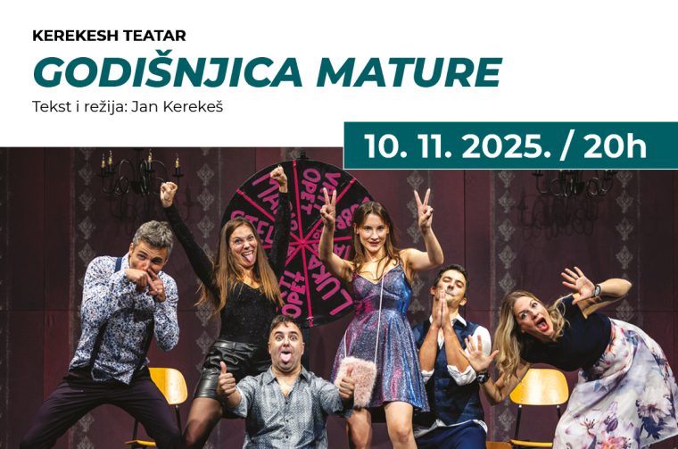 Godišnjica mature: Ne propustite hit predstavu Kerekesh Teatar koja puni dvorane diljem Hrvatske Godišnjica mature: Ne propustite hit predstavu Kerekesh Teatar koja puni dvorane diljem Hrvatske