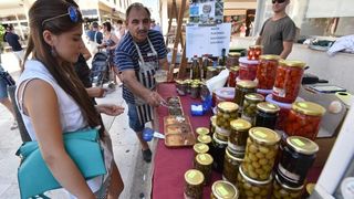 Sajam “Proizvodi hrvatskog sela” na zadarskom Forumu. Foto: Dino Stanin/PIXSELL