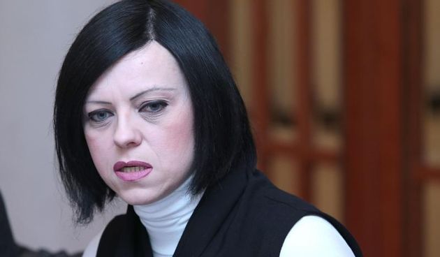 Zastupnica ORaH-a Mirela Holy odrzala je u Saboru konferenciju za medije. Photo: Patrik Macek/PIXSELL