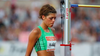Zagreb, 130911.
IAAF World Challenge Zagreb 2011, 
61. memorijal Borisa Hanzekovica na atletskom stadionu Mladost na Savi.
Na slici: Blanka Vlasic.
Foto: Goran Mehkek / CROPIX