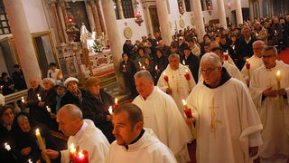 Misa za blagdan Svijećnice u crkvi Sv.Šime (Foto:Saša Čuka)