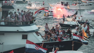 Zadar priredio čudesan doček svojim Vatrenim herojima (1)