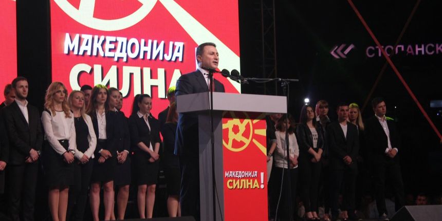 Gruevski poručio da neće odstupiti: Nema predaje!, foto: N1info/Anadolija Gruevski poručio da neće odstupiti: Nema predaje!, foto: N1info/Anadolija