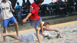 Turnir u nogometu na pijesku na Kolovarama (foto:Saša Čuka)