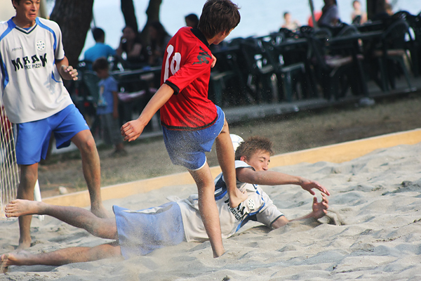 Turnir u nogometu na pijesku na Kolovarama (foto:Saša Čuka)