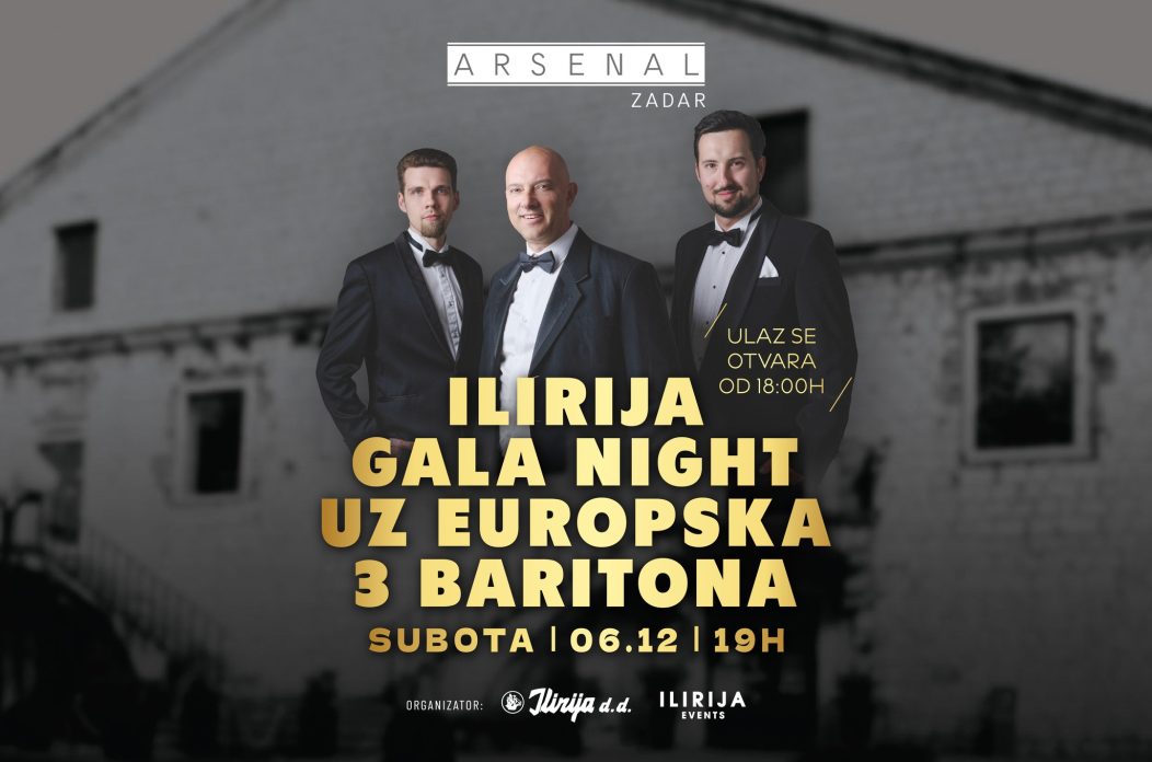 Ilirija Gastro & Wine Night: Europska 3 Baritona