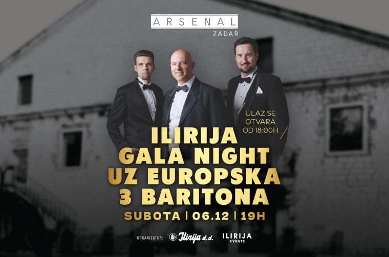 Ilirija Gastro & Wine Night: Europska 3 Baritona
