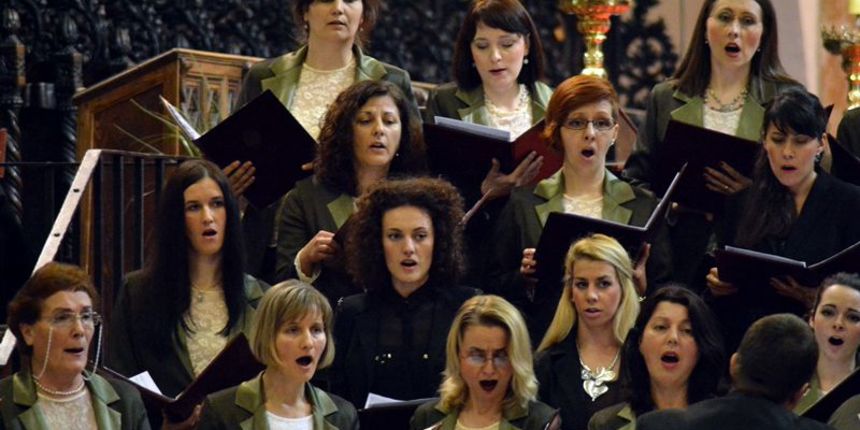 Obljetnički koncert HPGD Zoranić u katedrali, foto: I. Perinčić