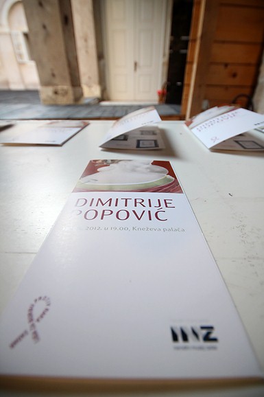 Otvorenje humanitarne izložbe Dimitrija Popovića (foto:Saša Čuka)