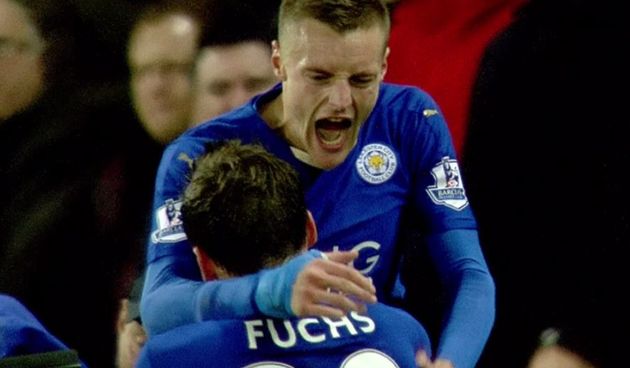 Jamie Vardy, foto: Sky Sports Football ‏@SkyFootball