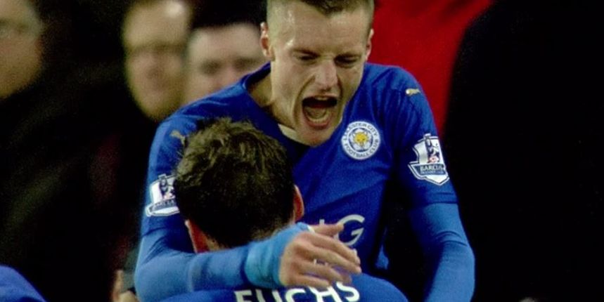 Jamie Vardy, foto: Sky Sports Football ‏@SkyFootball