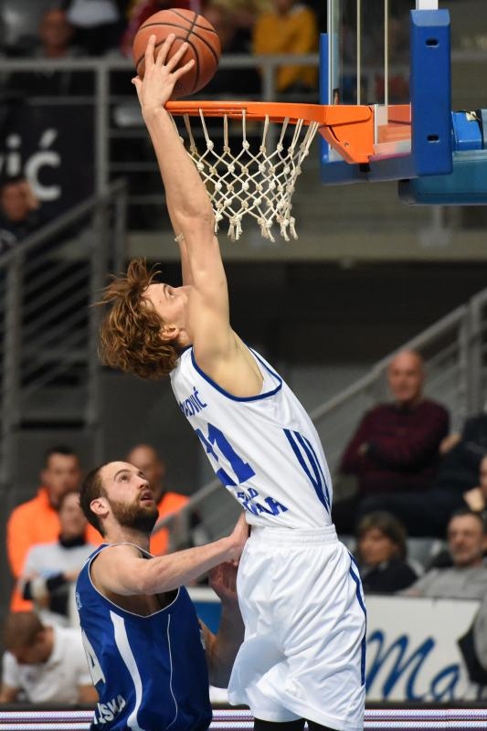 ABA liga, 26 kolo: KK Zadar – KK Sutjeska 85-83. Foto: Dino Stanin/PIXSELL