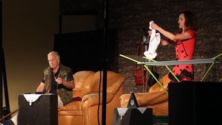 Nakon svecane podjele nagrada publici je prikazana predstava Slucaj rogonja.