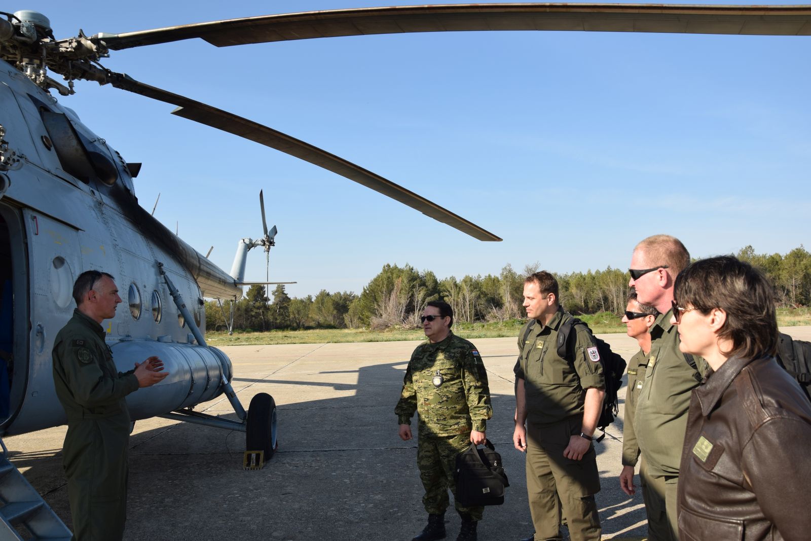 Austrijski tim inspektora u hrvatskim vojnim bazama Austrijski tim inspektora u hrvatskim vojnim bazama