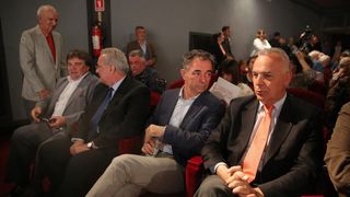 U zadarskom HNK odrzan je skup Kukuriku koalicije te predstavljeni kandidati za Europski parlament. Iako je bilo najavljeno, premijer Zoran Milanovic nije prisustvovao skupu zbog krize u Slavoniji uzrokovane poplavama. Photo: Filip Brala/PIXSELL