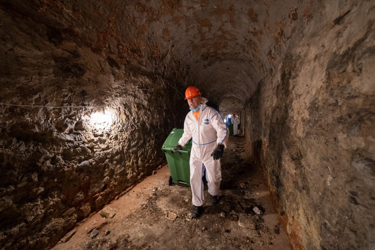 Iz tunela uklonjen otpad, zadarski bedemi ponovo prohodni