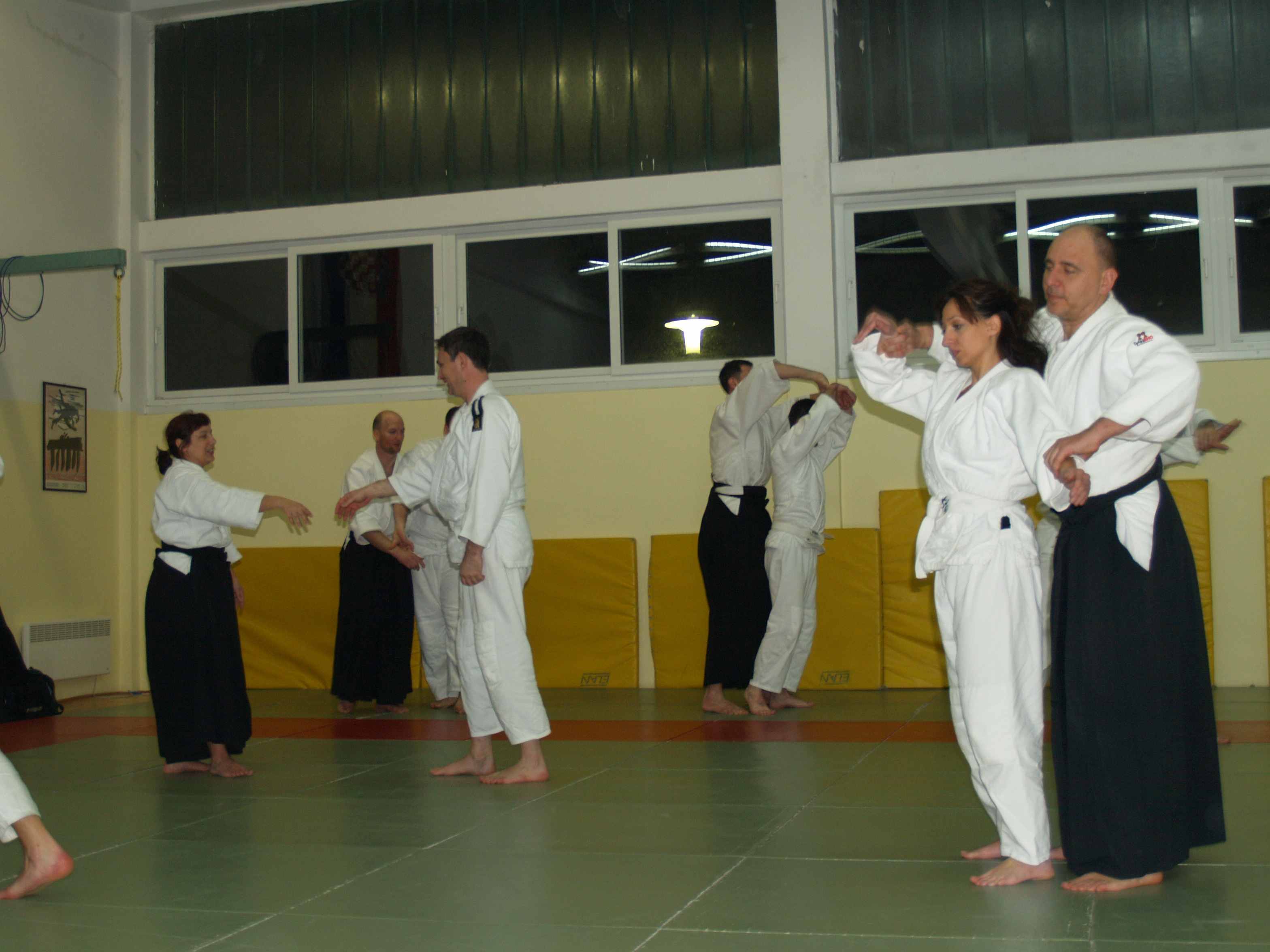 Aikido, sminar Alesa Leskovseka u AK Donat