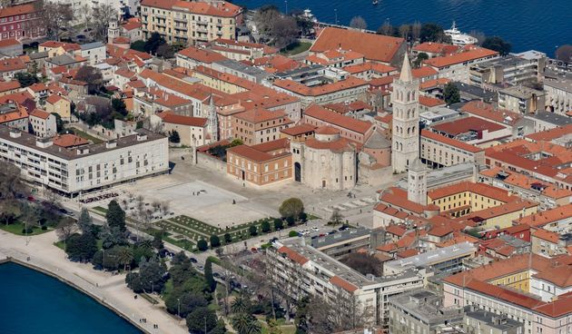 Zadar iz zraka, Panorama Zadra