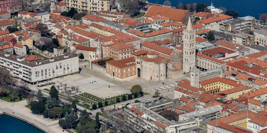 Zadar iz zraka, Panorama Zadra