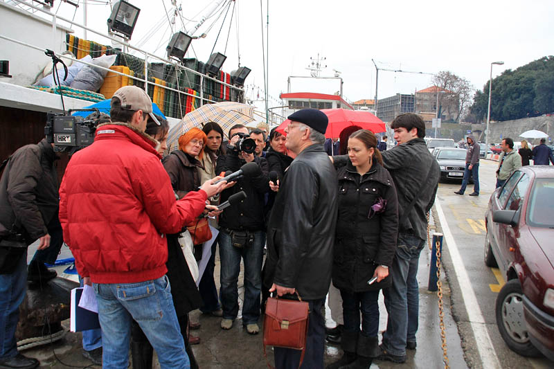 Potpora zadarskih ribara hrvatskoj Vladi za proglasenje ZERP-a
