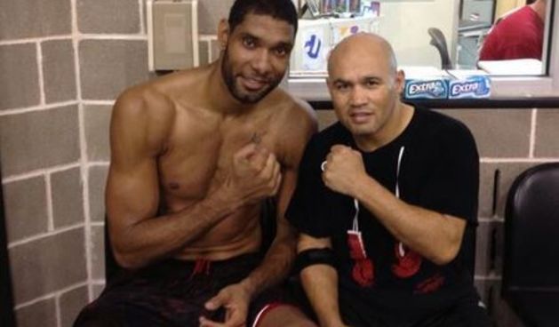 Tim Duncan i Jesse James Leija, foto: Twitter